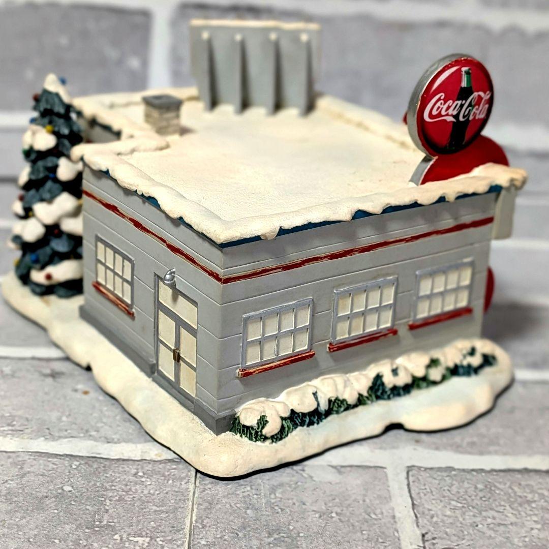 レア物 Coca-Cola ランドリー クリーナーズ イルミネーション付 置物