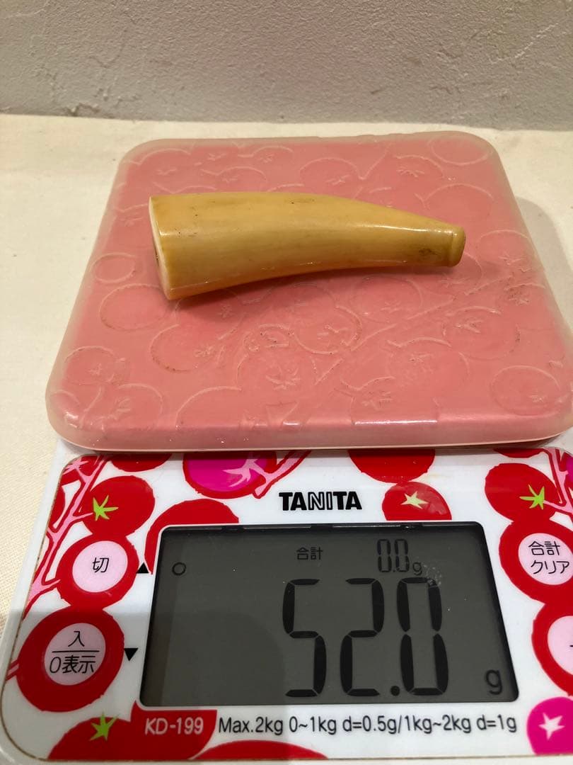 鯨の歯 マッコウクジラ パイプ 52g