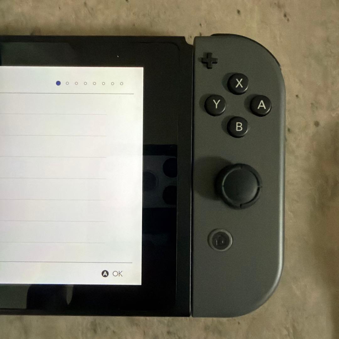 【絵美】Nintendo Switch 本体 グレー Joy-Con付き