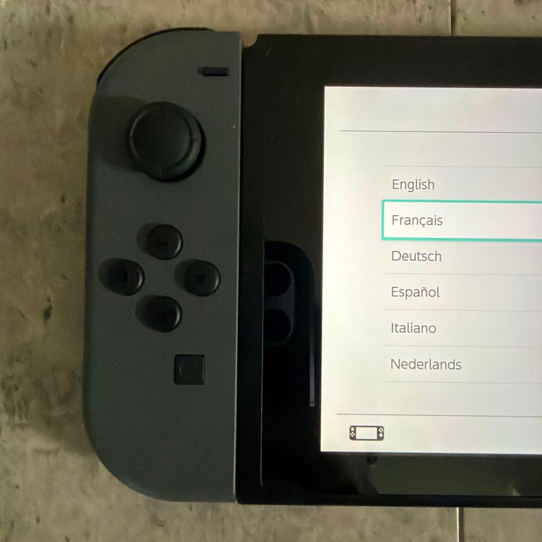 【絵美】Nintendo Switch 本体 グレー Joy-Con付き