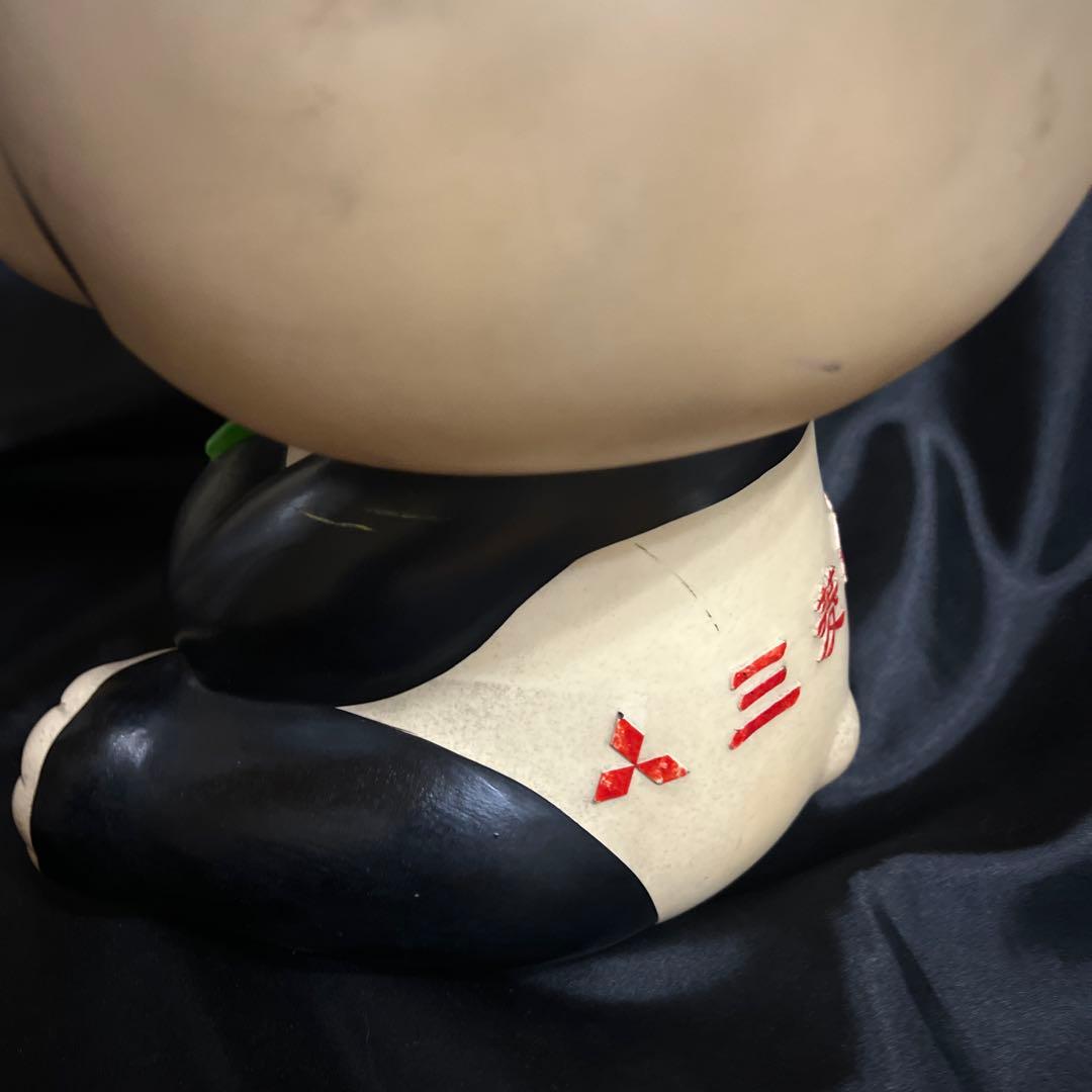 三菱銀行パンダ貯金箱　昭和レトロ　ビッグサイズ　ノベルティー　非売品　　店頭用