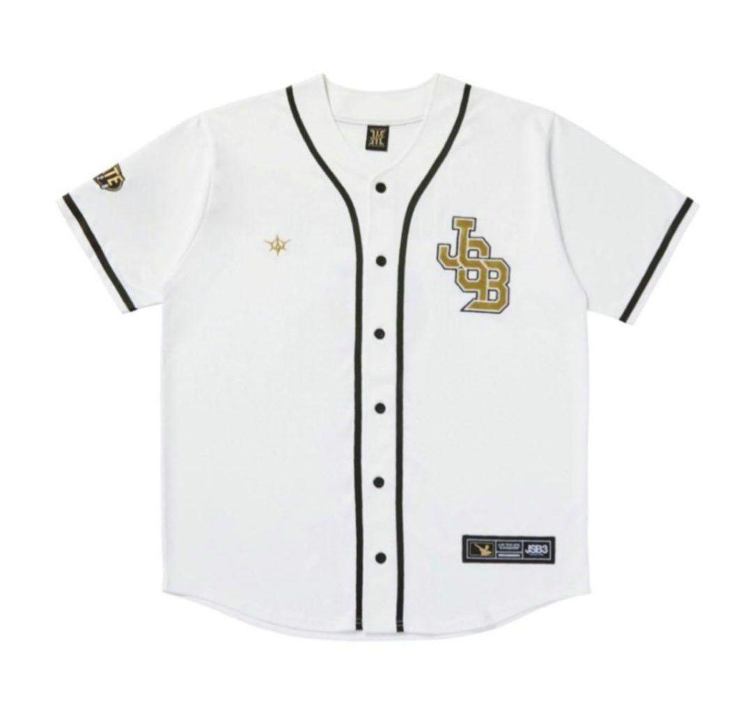 新品未開封】三代目 ライブグッズ ベースボールシャツ 白 FC限定