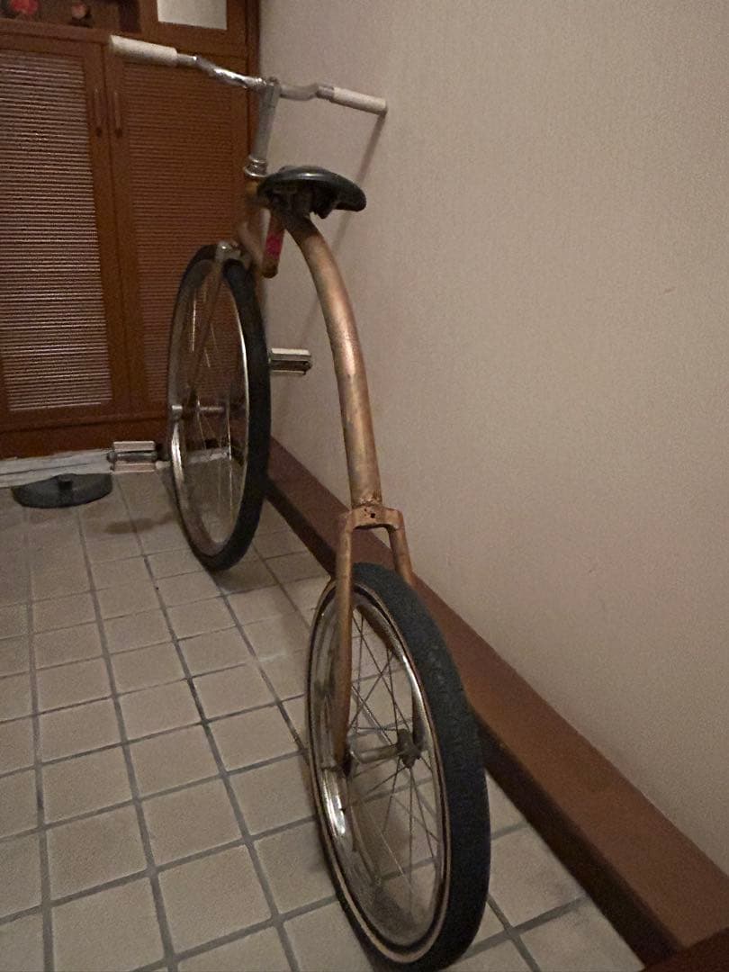 兵庫県神戸市より！ダルマ自転車 だるま自転車ヴィンテージ風達磨自転車ワンオフ品。