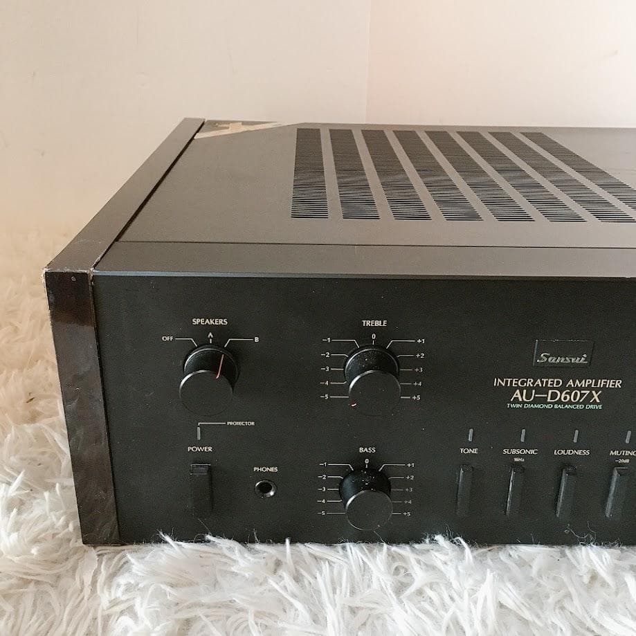 SANSUI AU-D607X プリメインアンプ INTEGRATED サンスイ - メルカリ