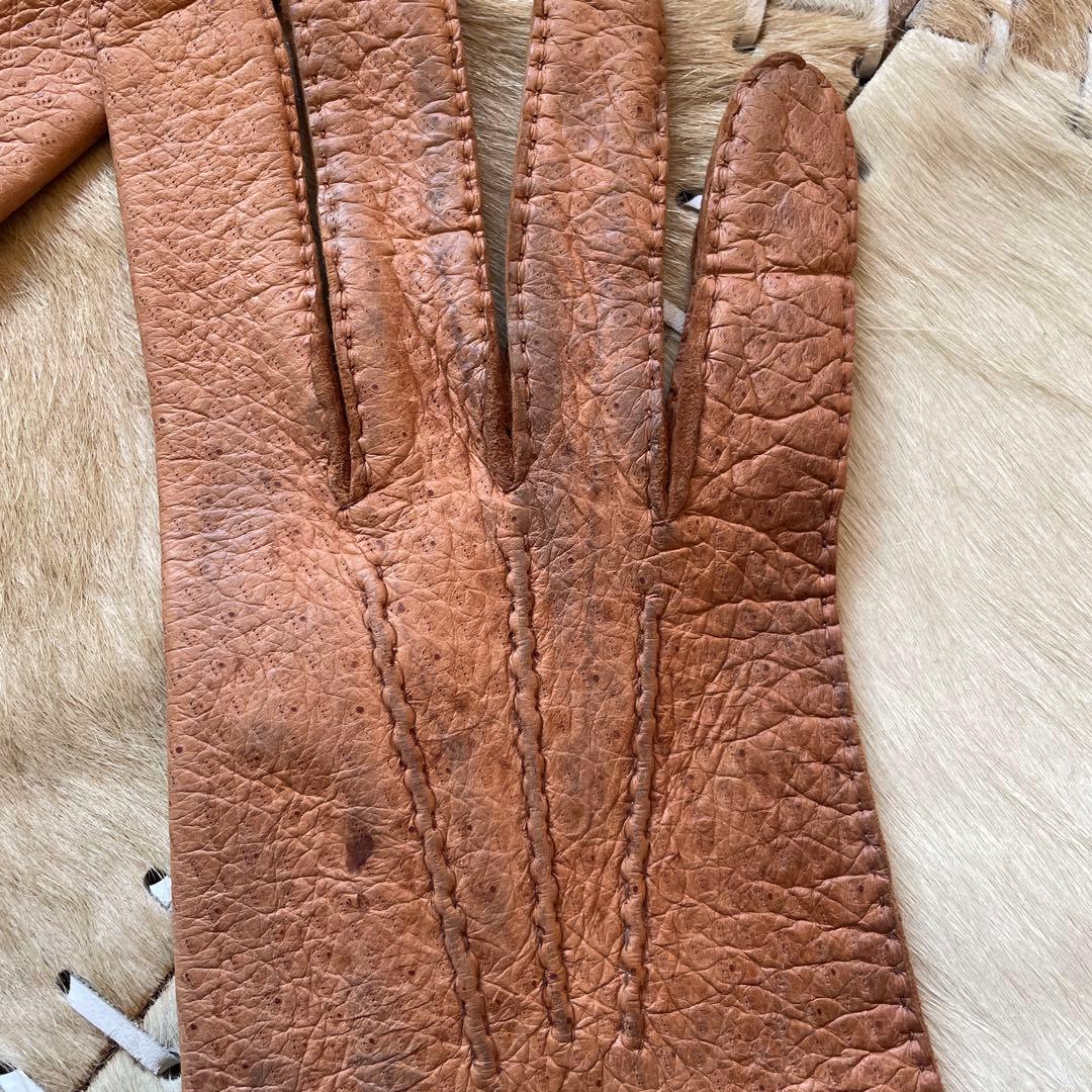 m*e様 中古 ペッカリー グローブ made in France 革 手袋 - メルカリ