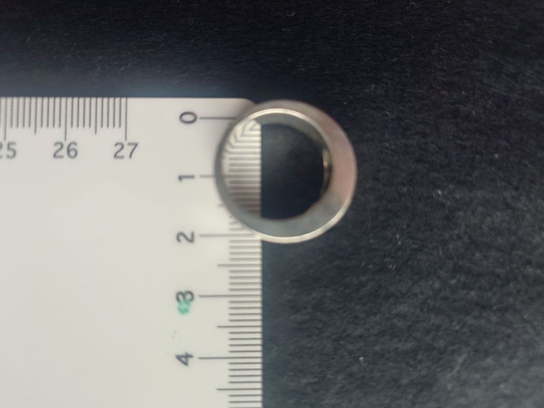 GUCCI ☆13号☆ D&G ☆87R ロゴ入りリング シルバー