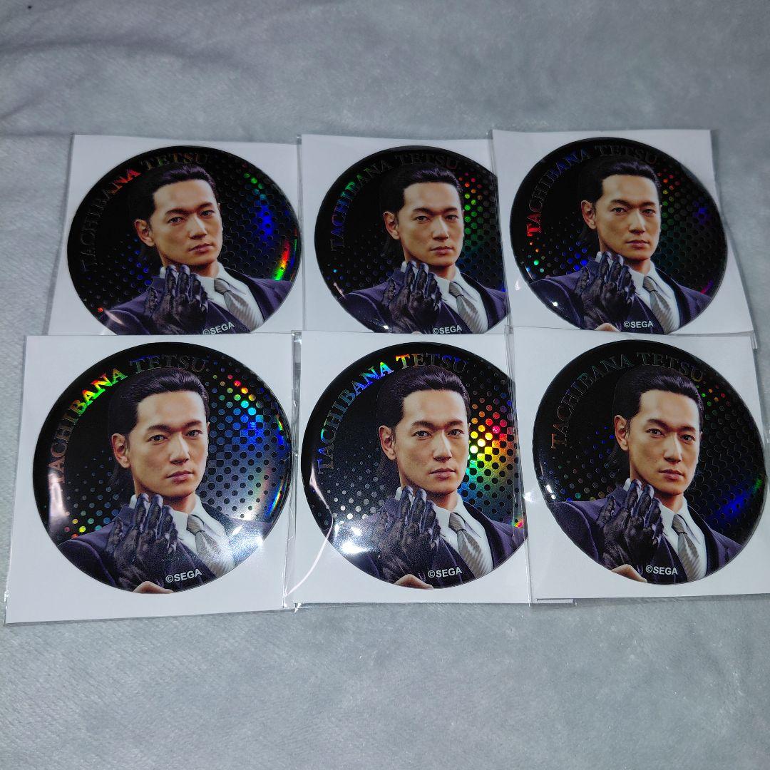 バラ売り可 龍が如く0 立華鉄 缶バッジ×6 V118687203 販売 中