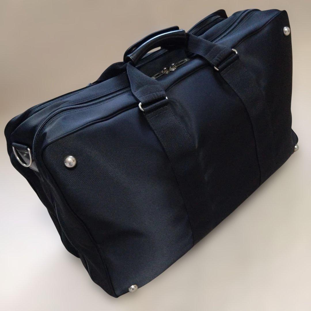 PORTER TRUNK 2WAY ガーメント ボストンバッグ 黒