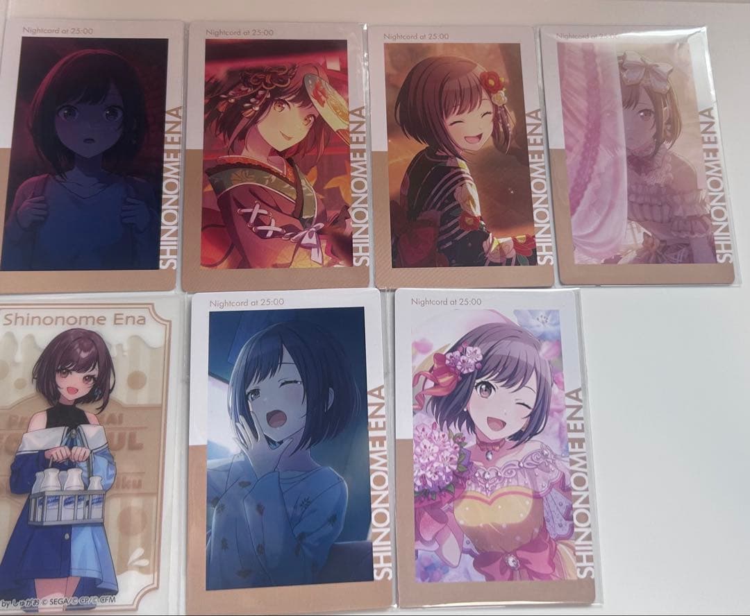 東雲絵名　カード類　バラ売り可能