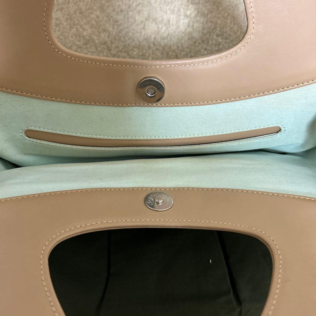 ミナペルホネン minaperhonen シェルバッグ　レザー