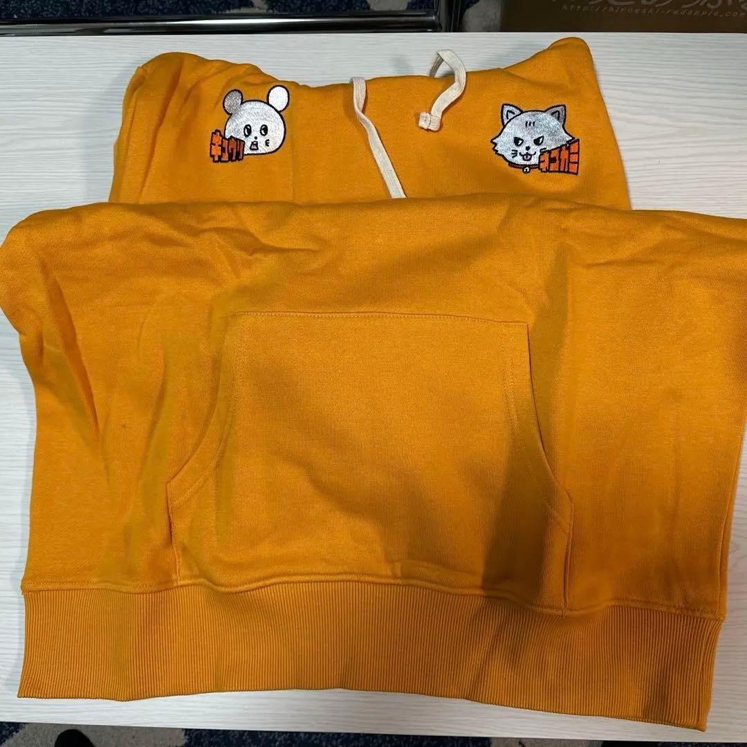 キュウソネコカミ（オモイヤリ&マナー）パーカー XL