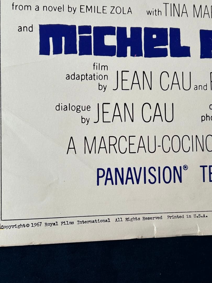 獲物の分け前　USオリジナル映画ポスター