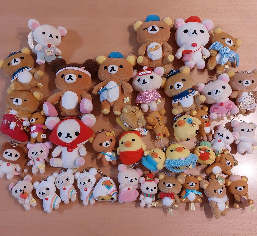 リラックマ　ぬいぐるみ　大量 どれもこれも超特大！全長165cm“実物大サイズ”のリラックマぬいぐるみ