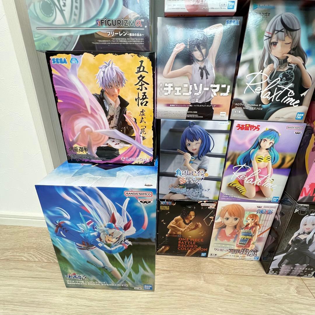 人気フィギュア24個まとめ売り（ドラゴンボール、ワンピース、レゼ、美