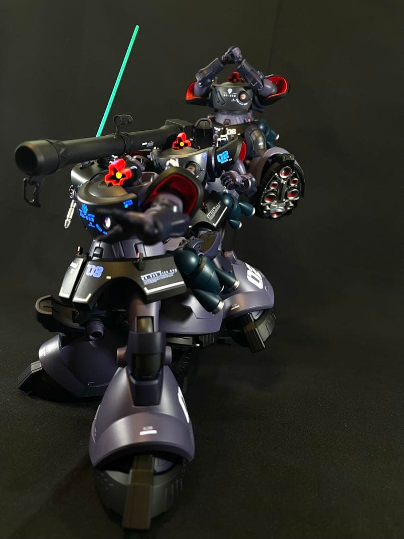 TOM106様　製作依頼ページ　HG リックドム 全塗装 完成品　3機セット