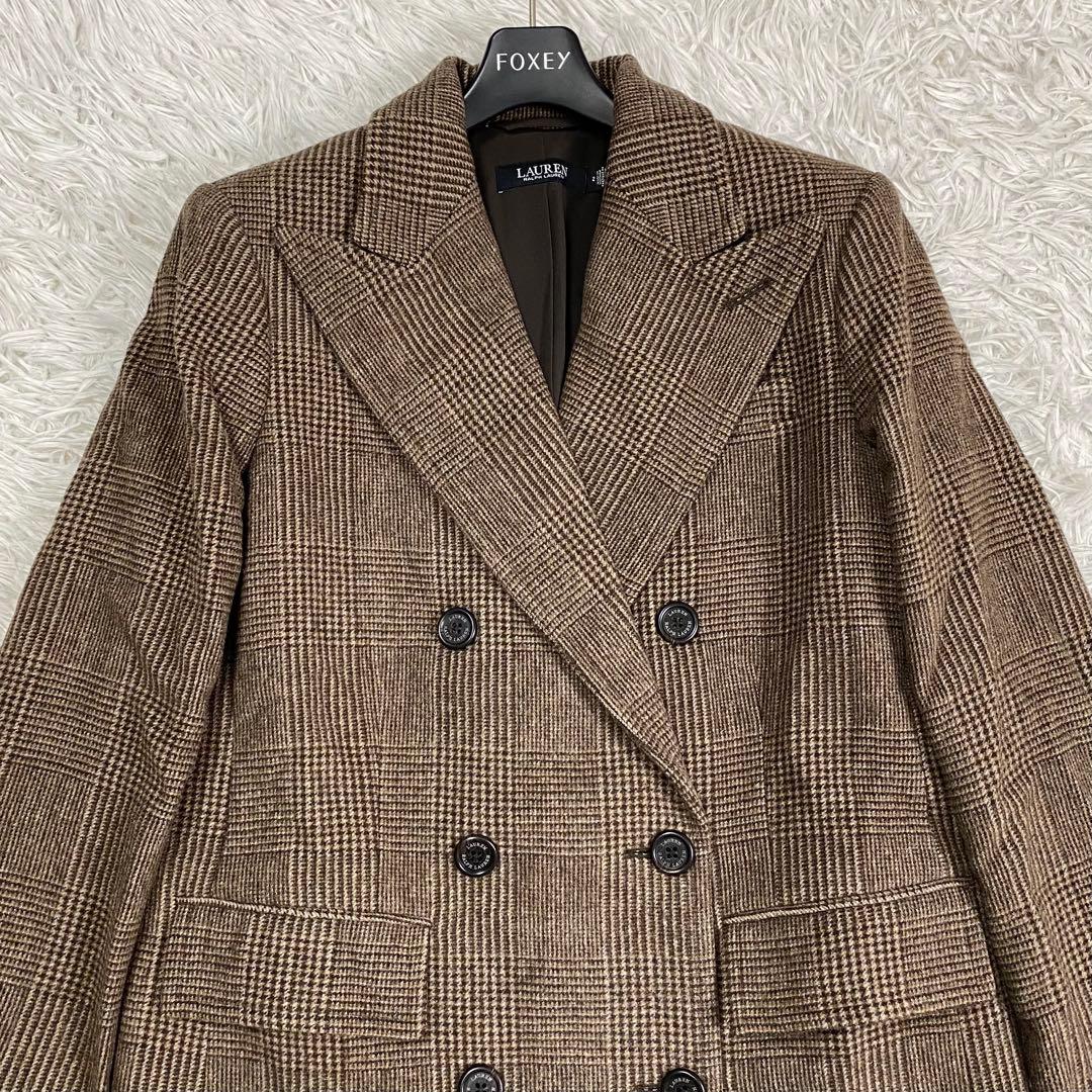 美品✨ローレンラルフローレン ロングチェスターコート ダブル グレン