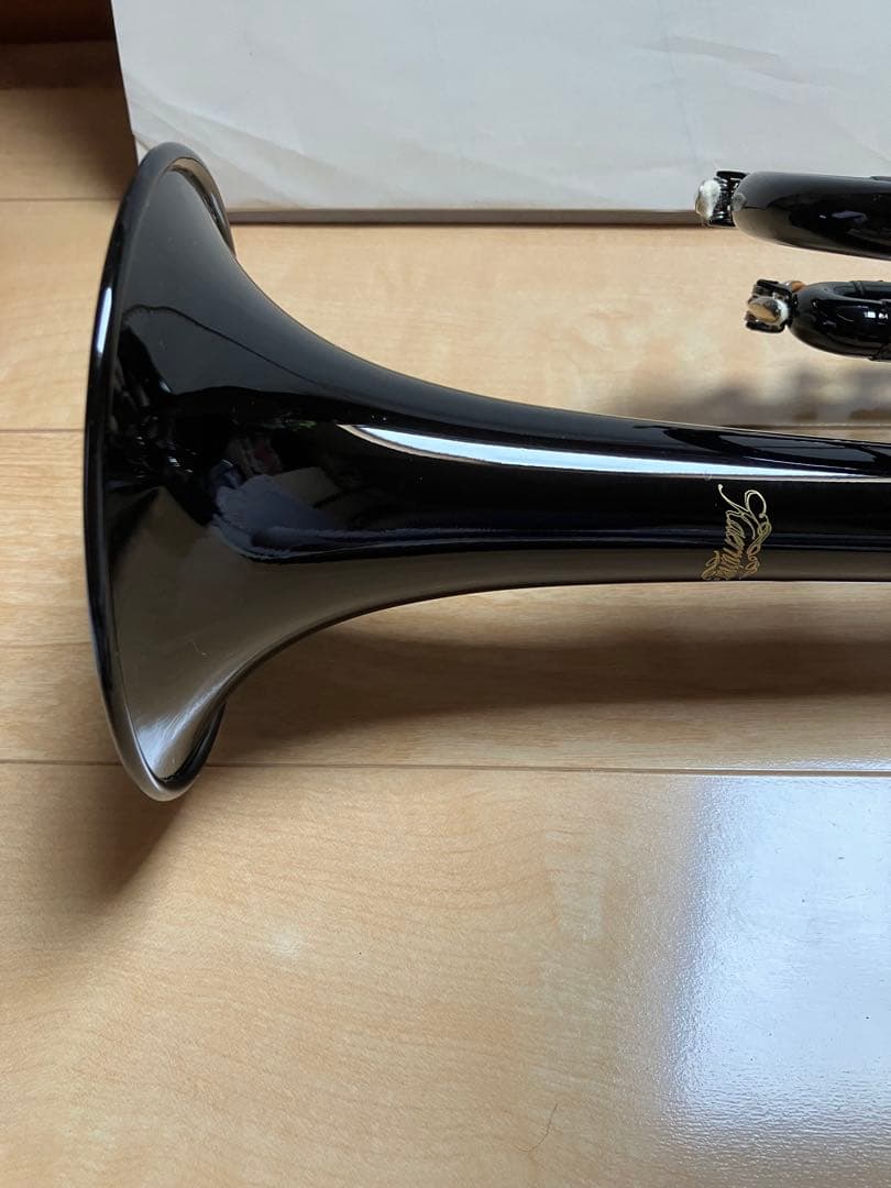 ケルントナートランペット 本体 黒色 ケース付き