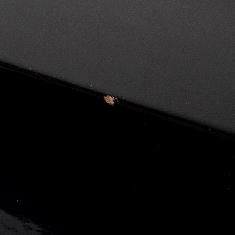 茶道具　塗師　五代　石川蝋石作　高台寺蒔絵　炉縁　共箱　C　7241C