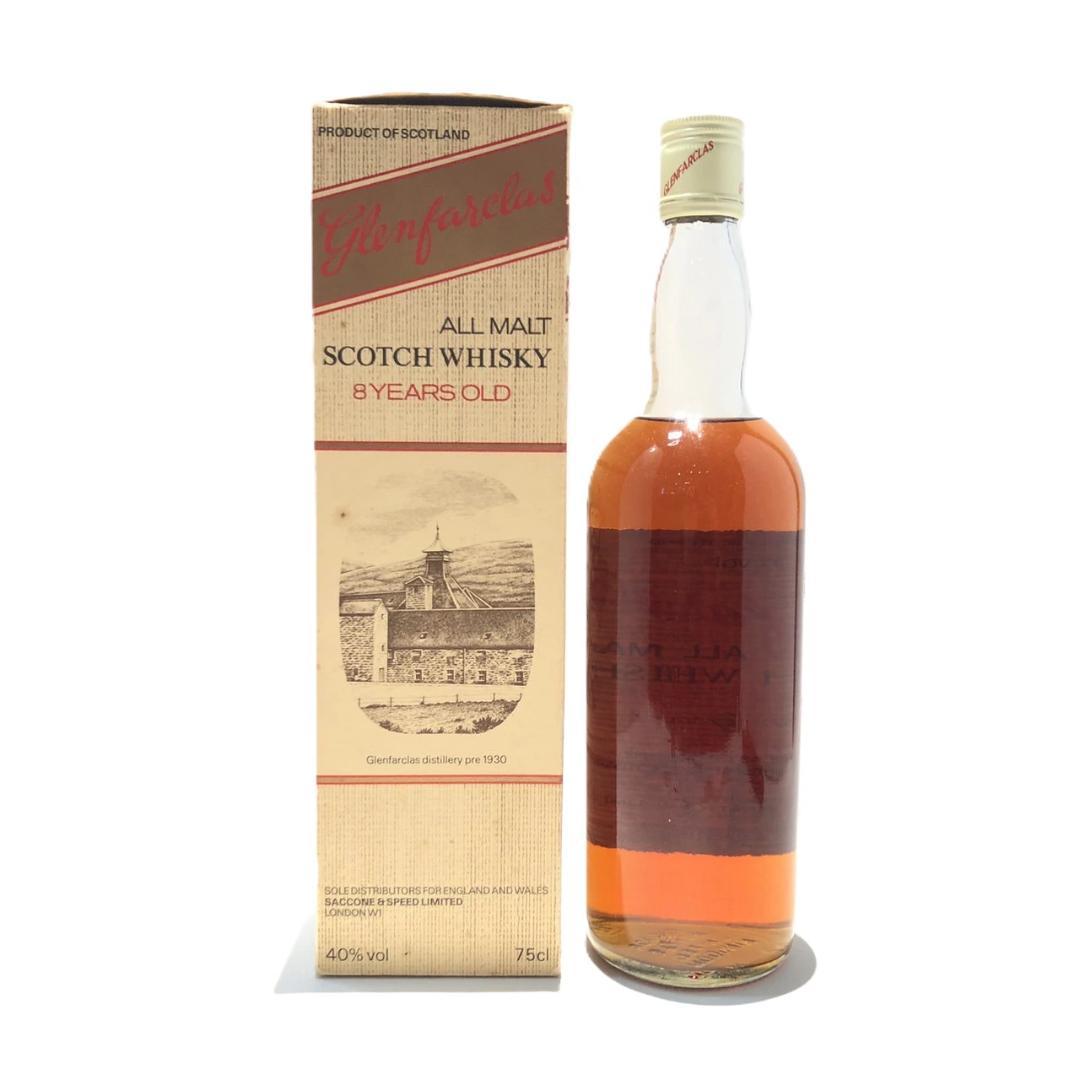 オールドボトル グレンファークラス 8年スコッチウィスキー 750ml 40％