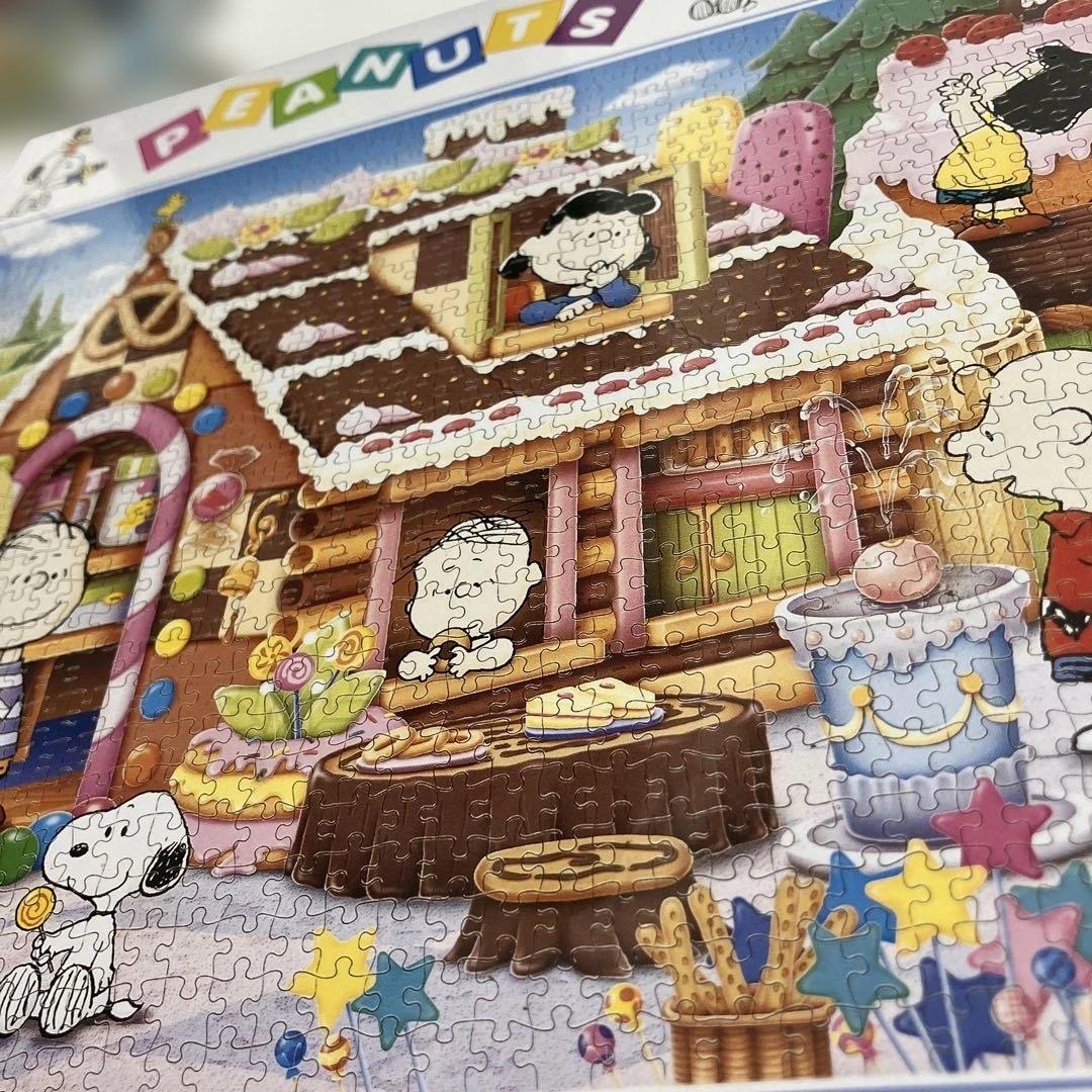 希少 スヌーピー ジグソーパズル☆スウィートハウス 1000ピース 廃盤