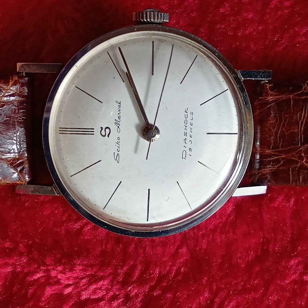 オールドセイコー手巻　19石　精度良好！希少品