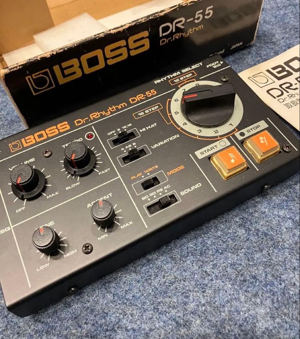 美品】BOSS Dr.Rhythm DR-55 - メルカリ