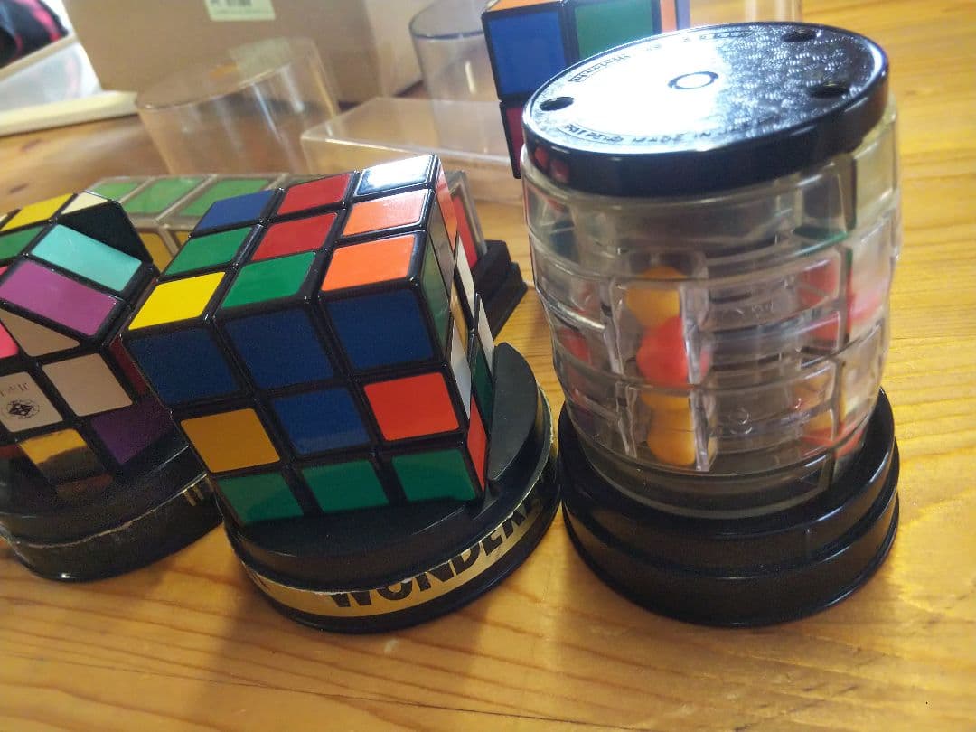 ルービックキューブ パズルゲーム 当時物 昭和レトロ いろいろ6点
