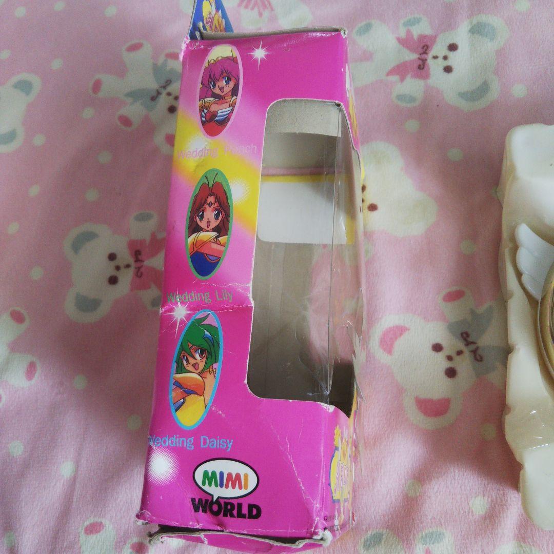 ウエディングピーチセントミロワールコンパクトメッキハート箱付き激