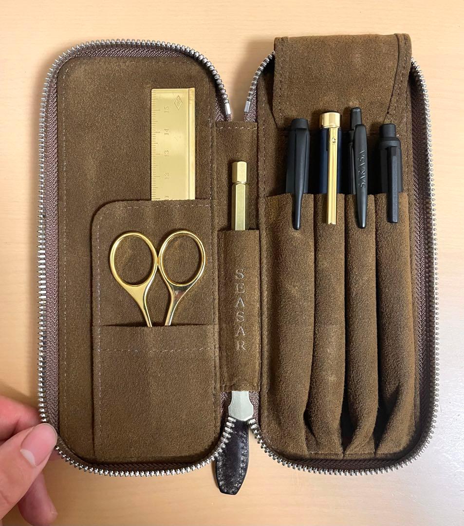 SEASAR ダクトペンケース マルゴーフォグ カスターニャ