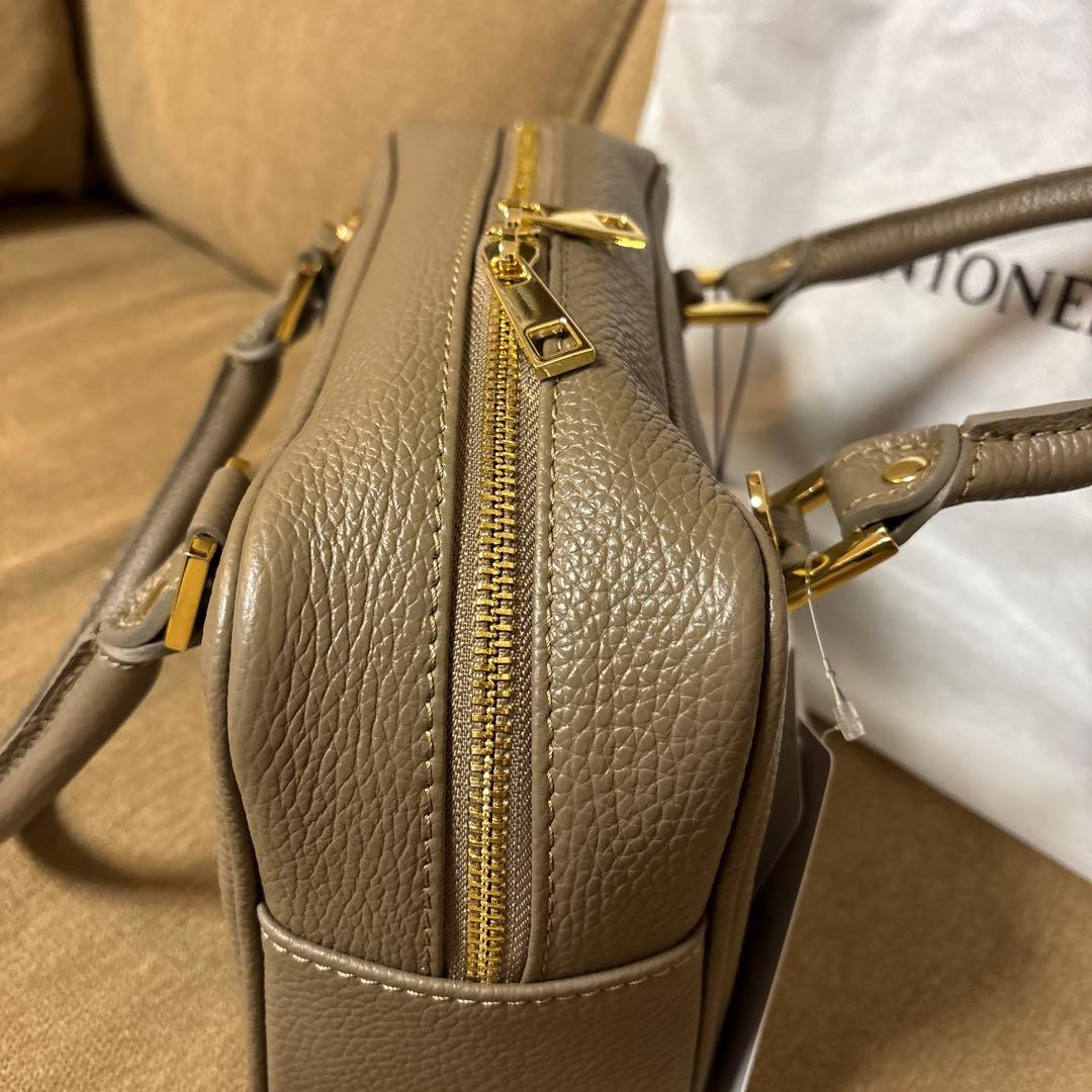 【新品・未使用】アントネッロマージ　SLOBE別注　レザーボストンバッグ