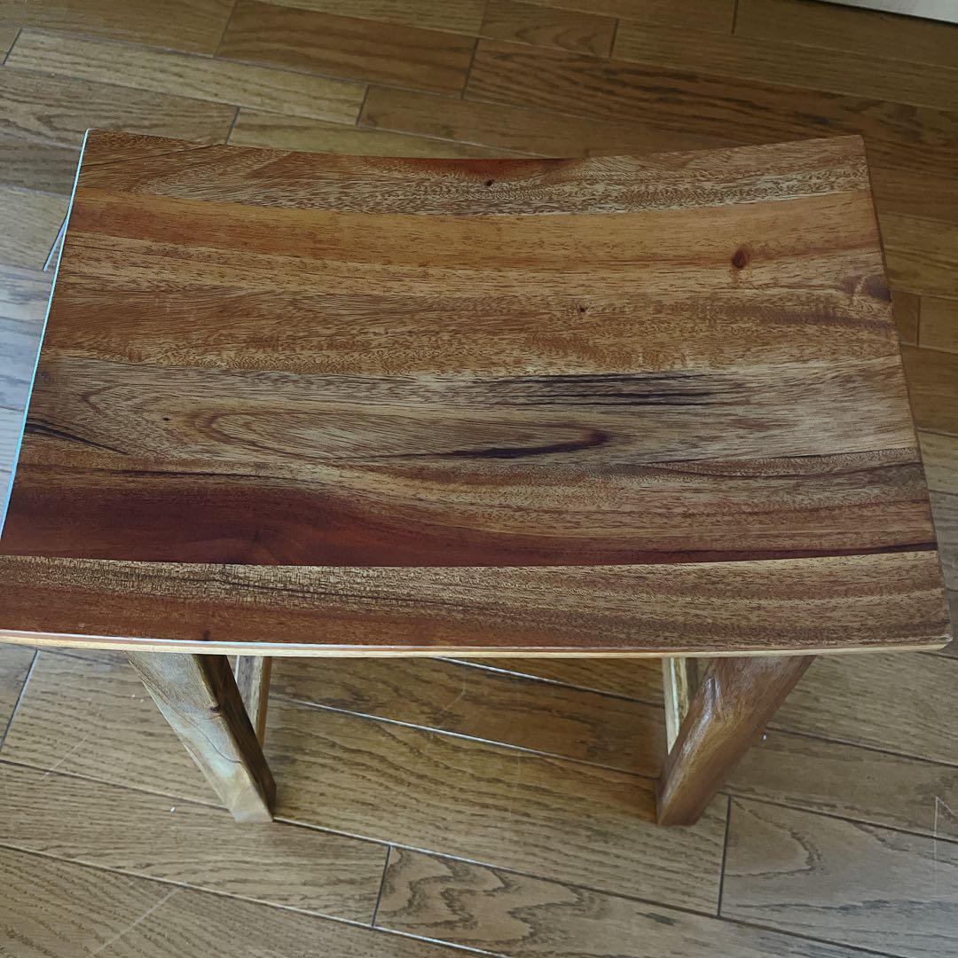 プロフ必ずご覧下さい！のりこ様リクエスト品】マホガニー スツール ナチュラル