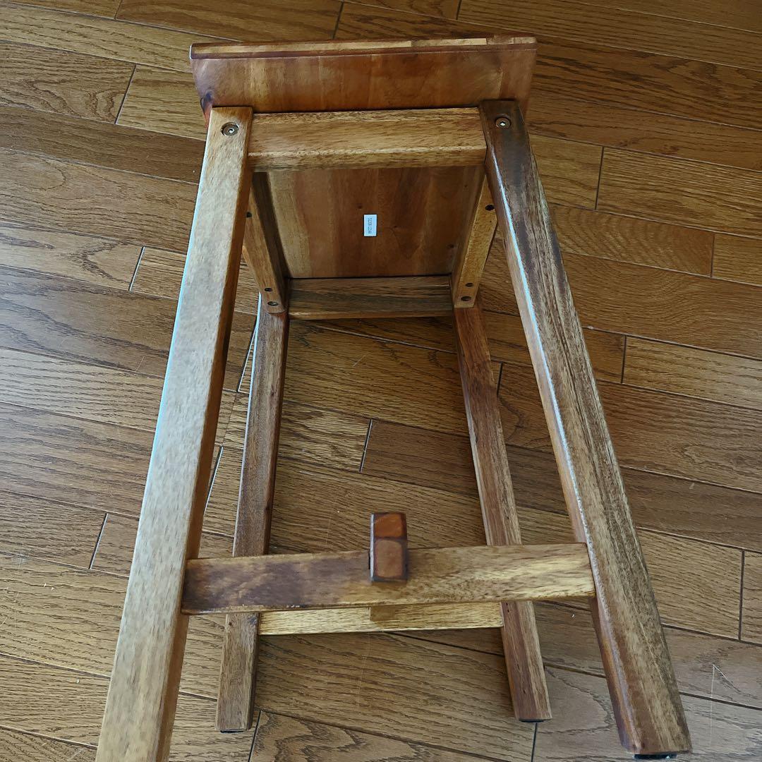 プロフ必ずご覧下さい！のりこ様リクエスト品】マホガニー スツール ナチュラル