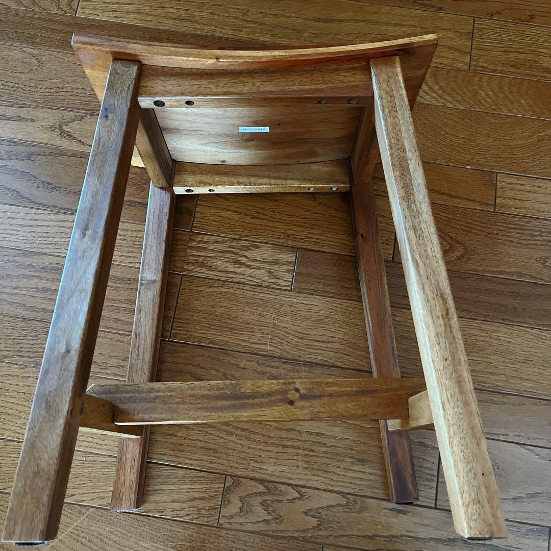 プロフ必ずご覧下さい！のりこ様リクエスト品】マホガニー スツール ナチュラル