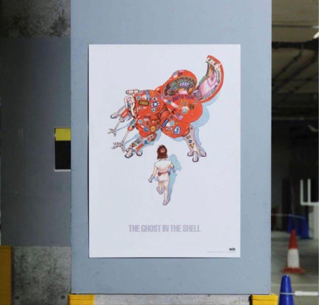 士郎正宗の世界展 大友克洋 攻殻機動隊 Tシャツ L ポスター ポスト