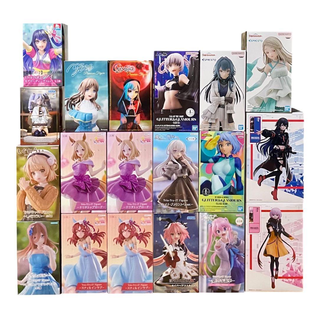 ラウンドワン限定等最新プライズフィギュアまとめ売り