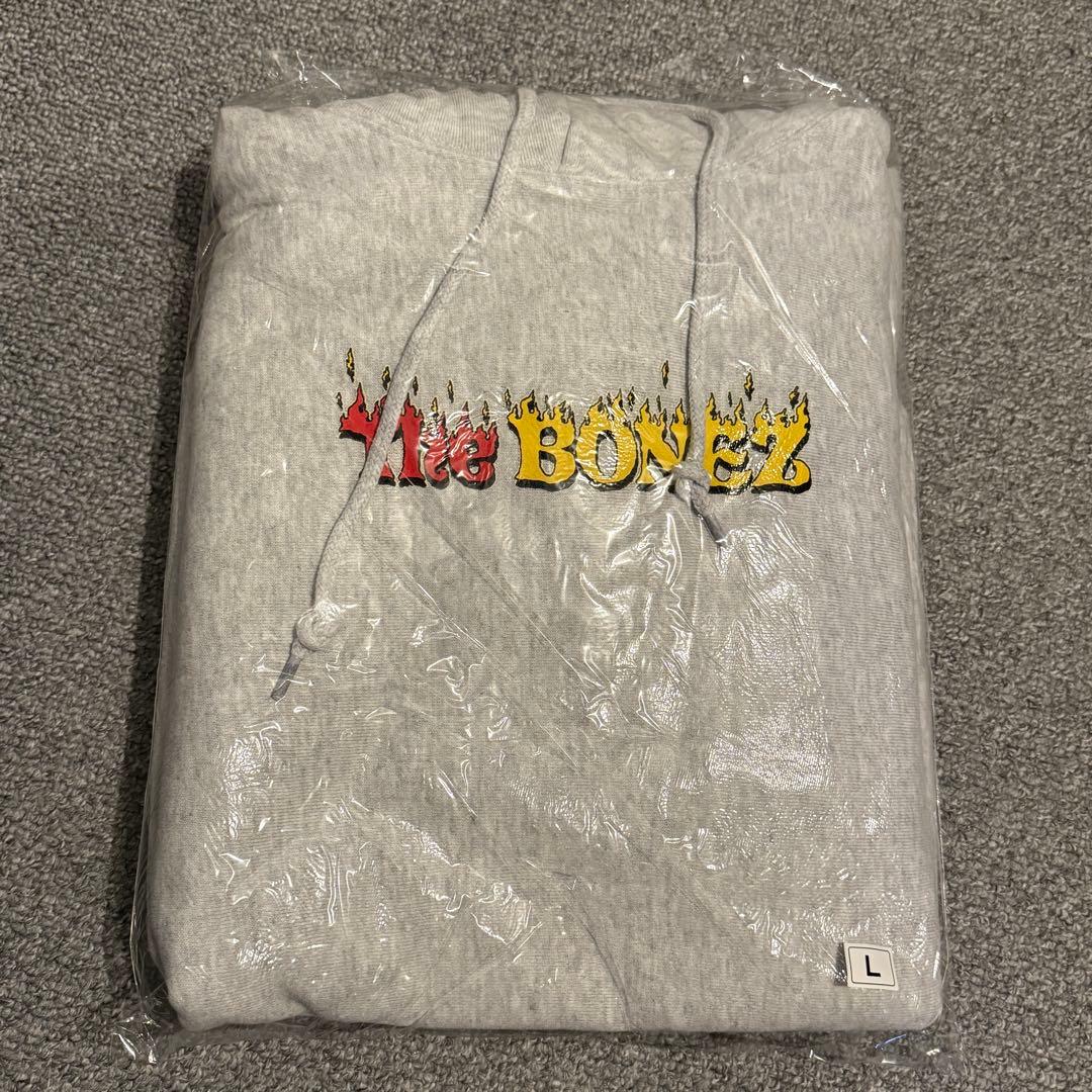 【L】The BONEZ Skull Angel Hoodie パーカー