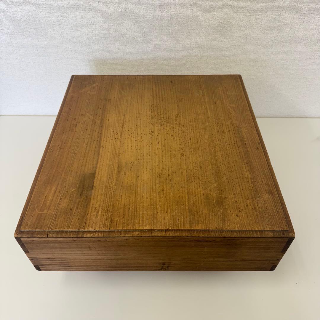 美品【伝統基盤師 鬼頭徳吉名人 作】天然木製囲碁盤 19路