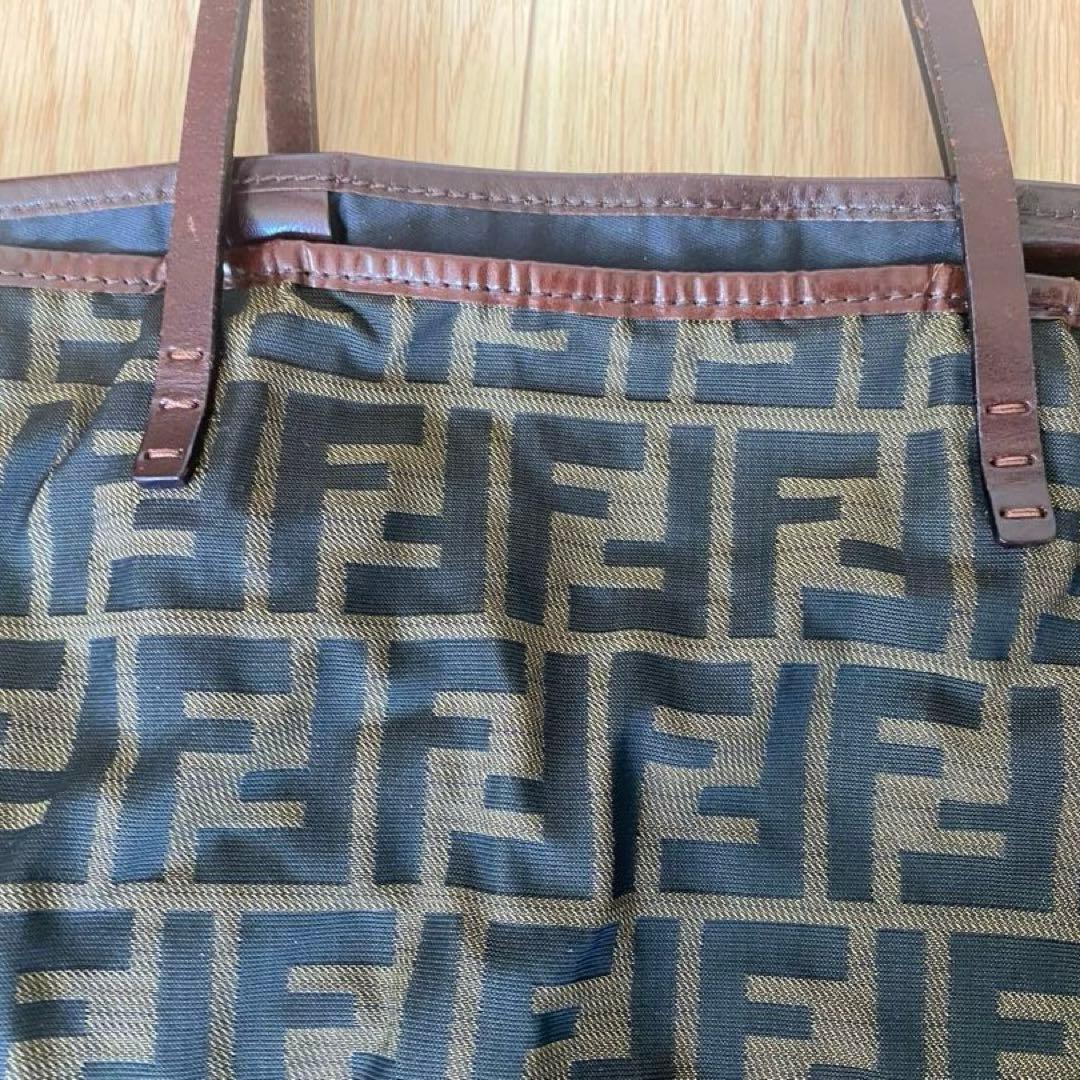 FENDI フェンディ ズッカ柄 FFロゴ キャンバスバッグ トートバッグ