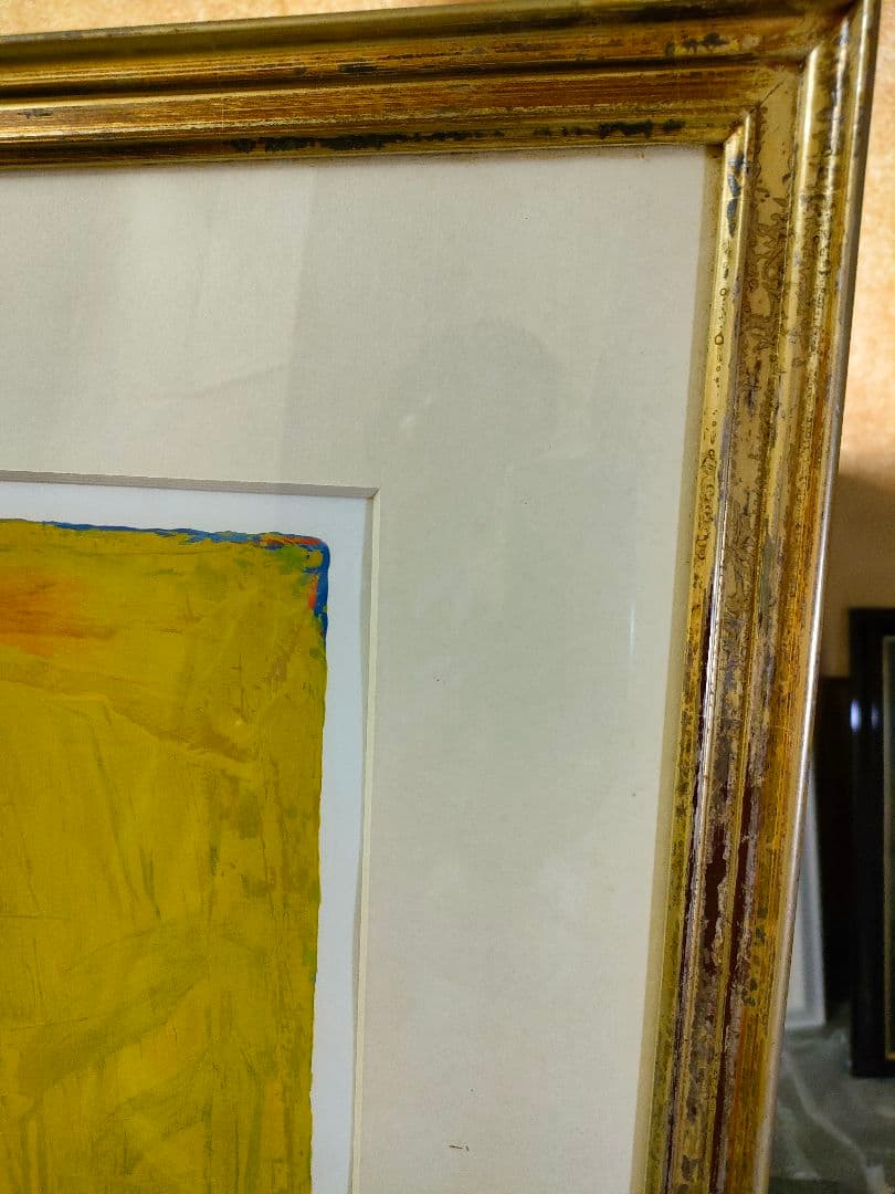 吉岡耕二のリトグラフ 自筆サインとエディションナンバーが有ります