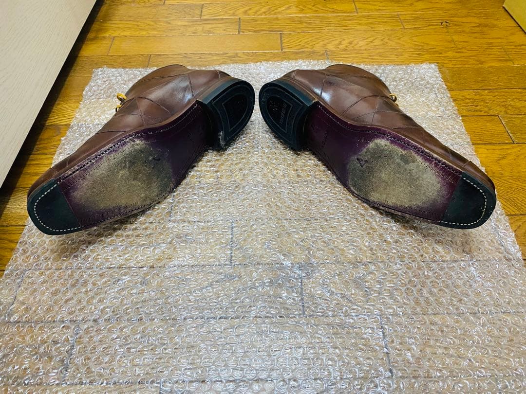 スコッチブラウン　スパイダー　25.5cm EE 美品