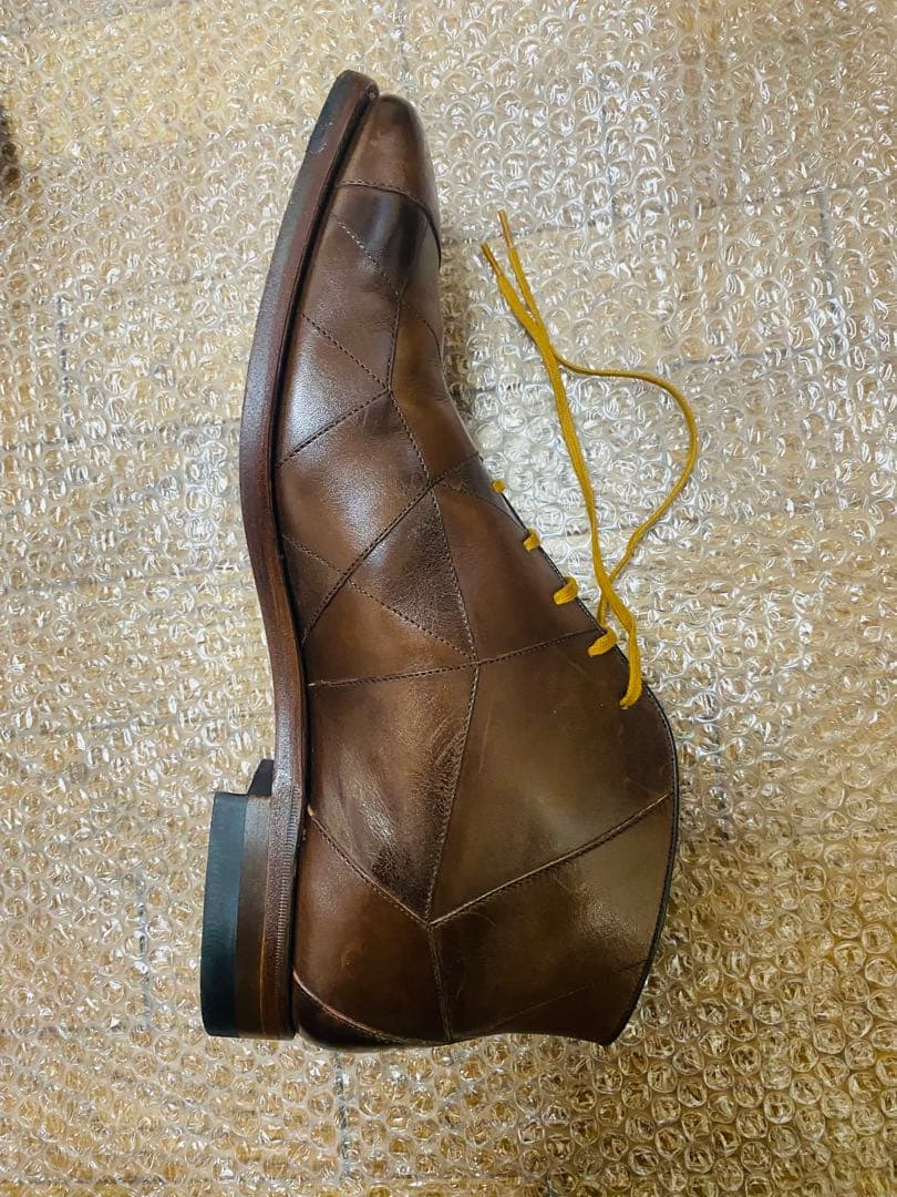 スコッチブラウン　スパイダー　25.5cm EE 美品