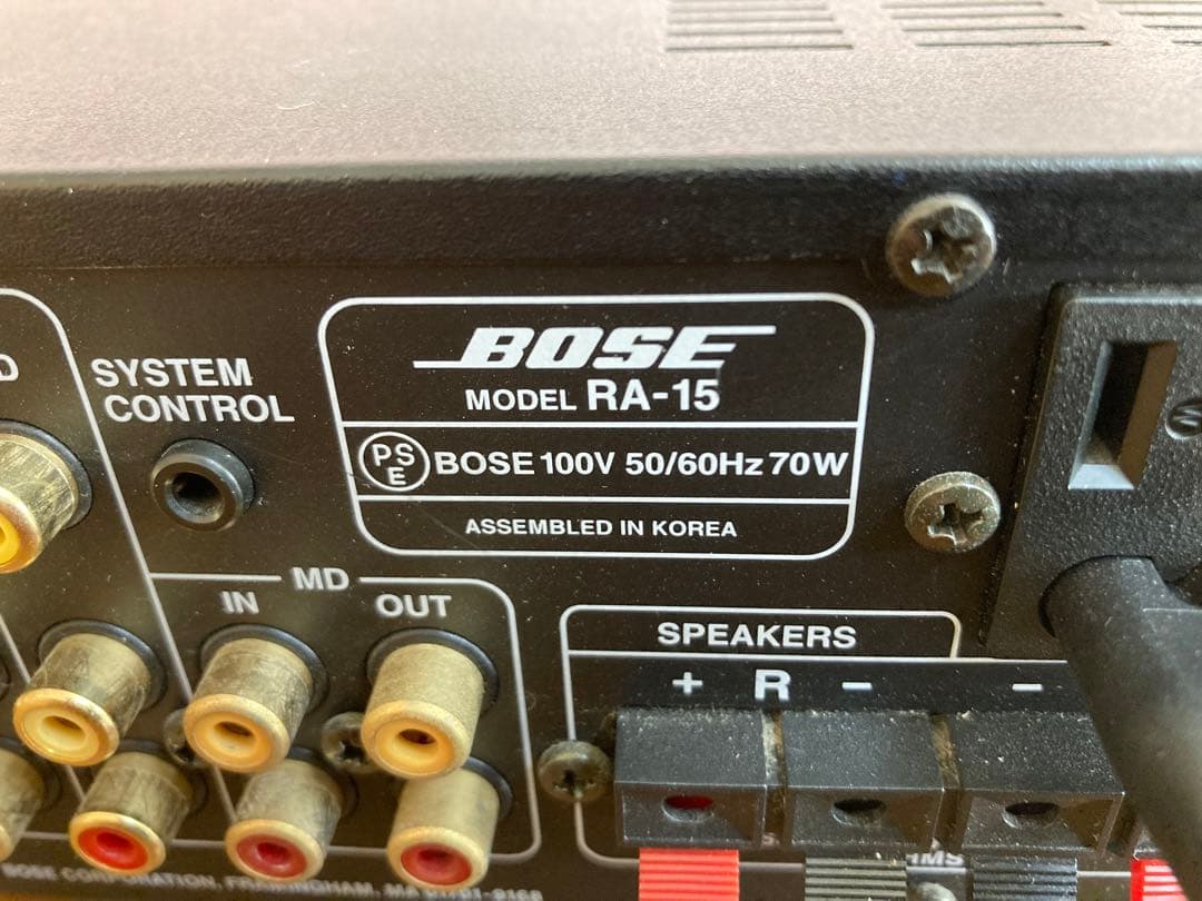 BOSE RA-15 アメリカンサウンドシステム ステレオレシーバ