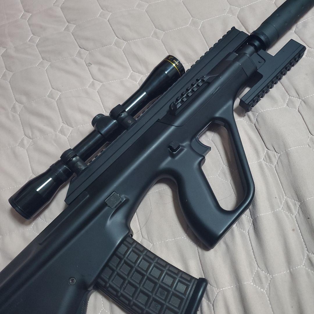 東京マルイ ステアーHC　ブラック ハイサイクルカスタム 室内使用