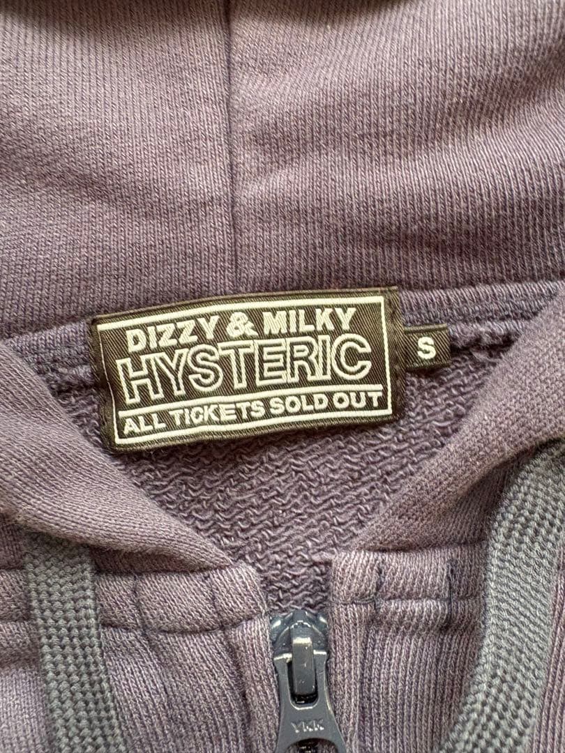 hysteric glamor HEAVY HYSTERIC ジップパーカー