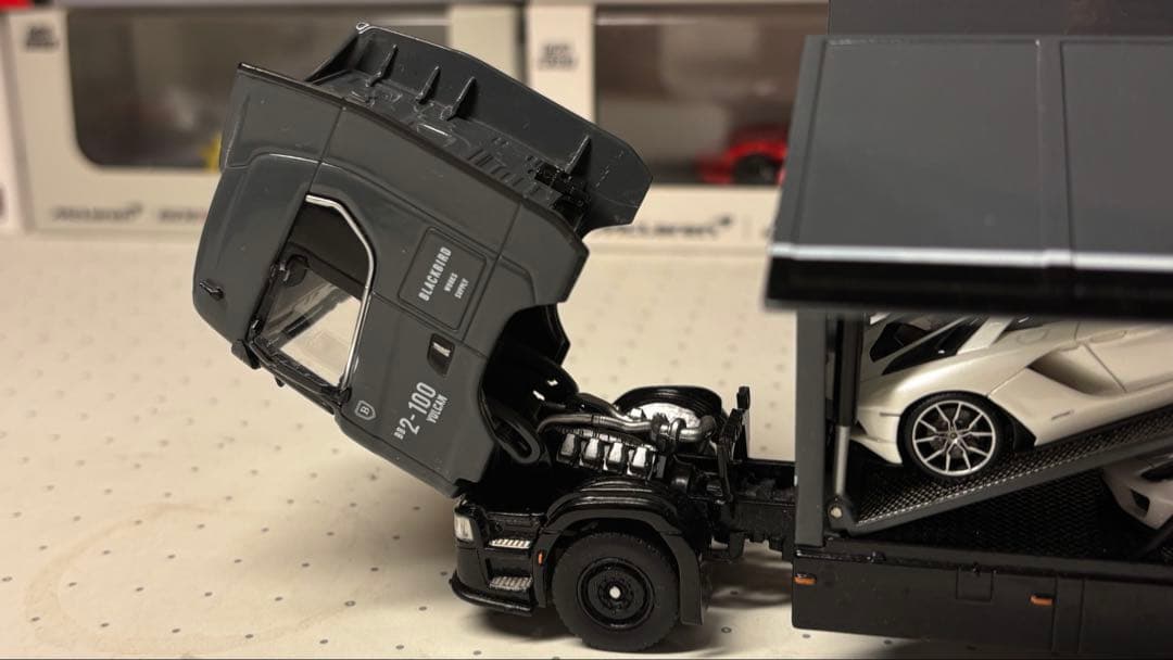 GCD 1/64 Scania S730 ［グレー］