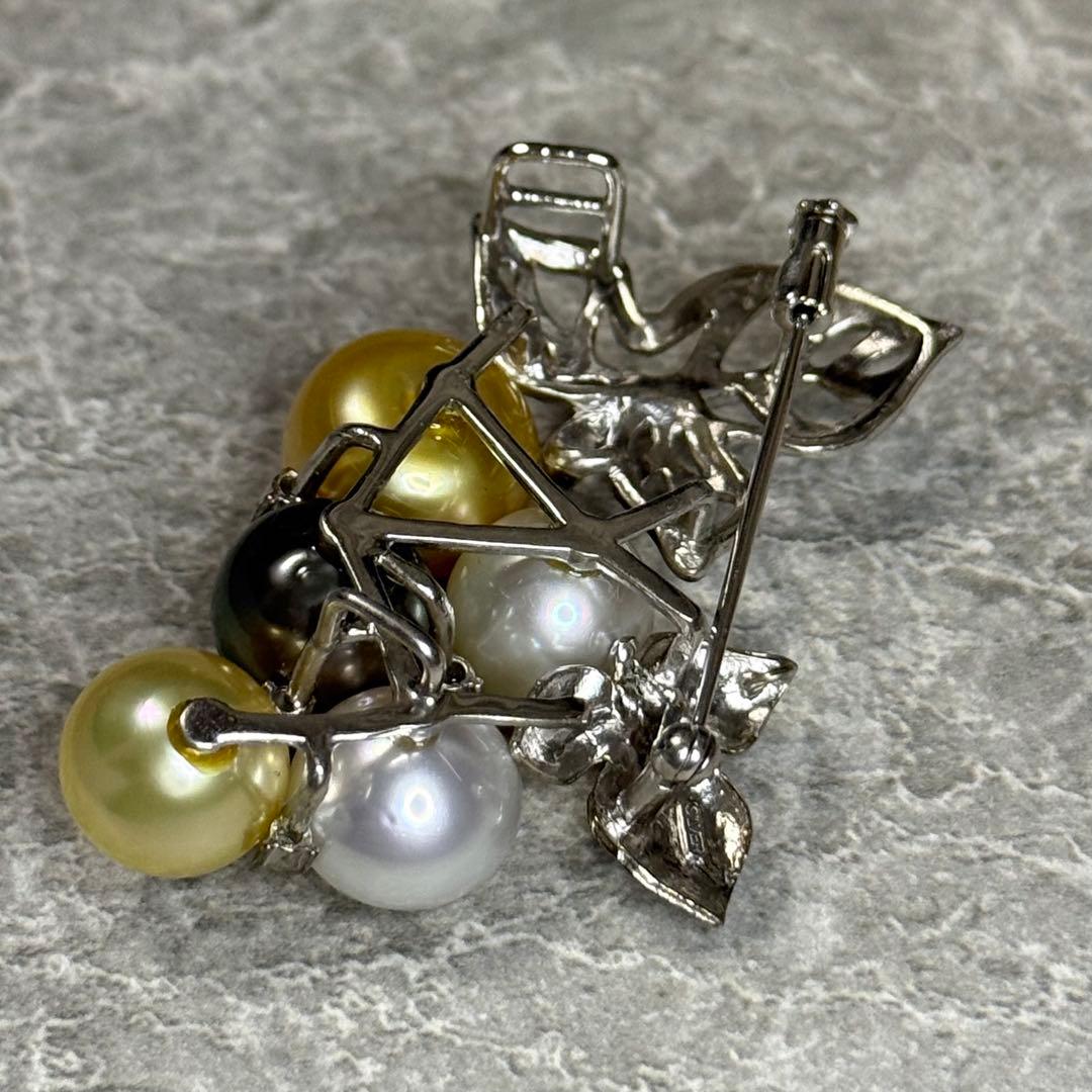 Navajo】インディアンジュエリーブローチ/AM刻印うさぎモチーフ