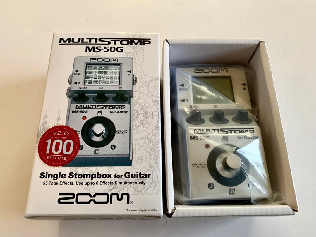 ZOOM MULTISTOMP MS-50G ギター用マルチエフェクター