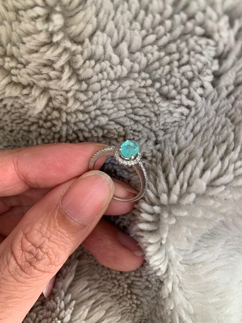 pt９００パライバトルマリンリング