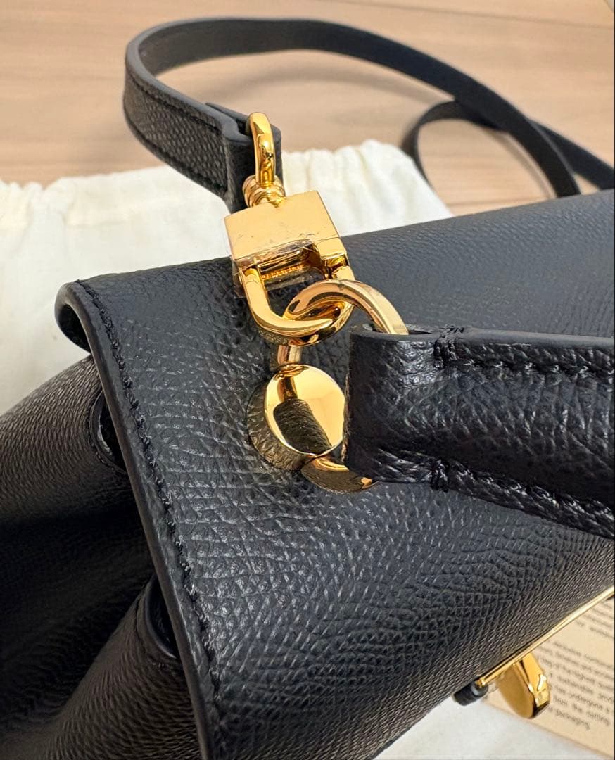 ✨極美品✨カルボッティ CARBOTTI DIANA 黒 2WAY ショルダー