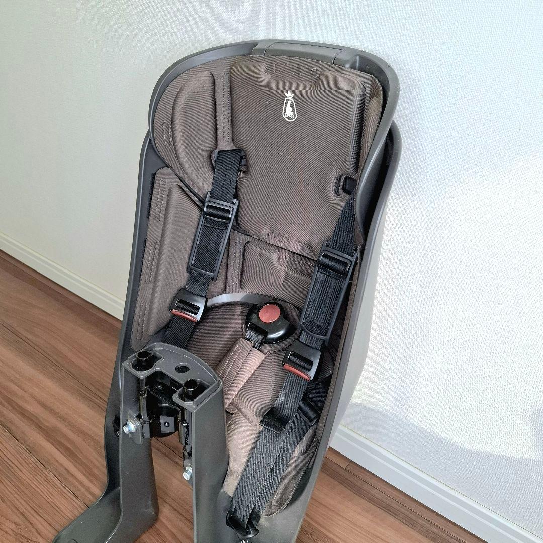 ビッケ2 bikke2 電動自転車用 フロント チャイルドシート グレー